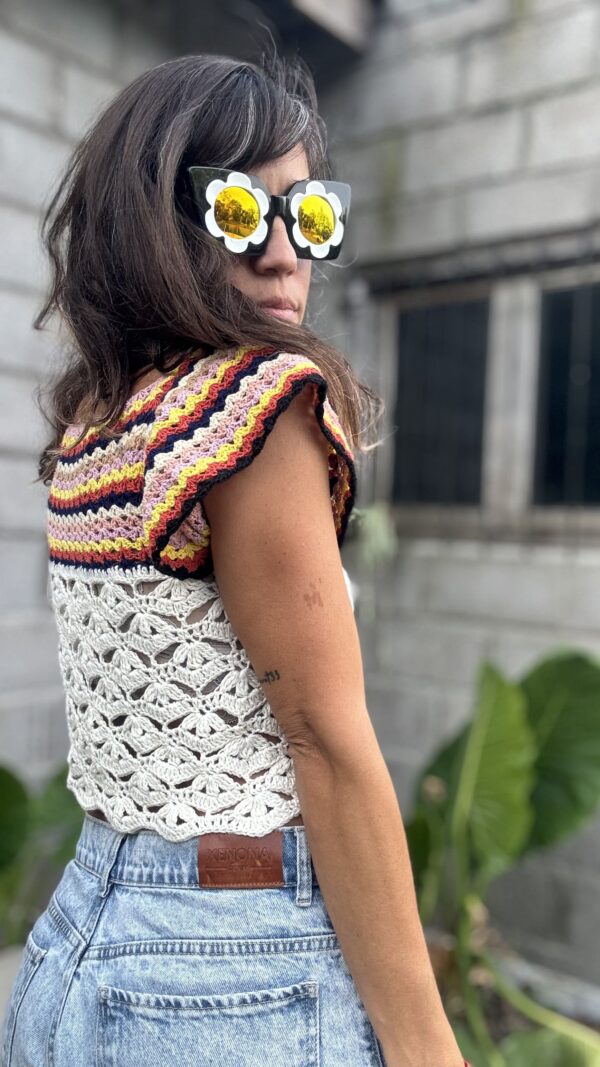 Blusa Coco Guía de tejido