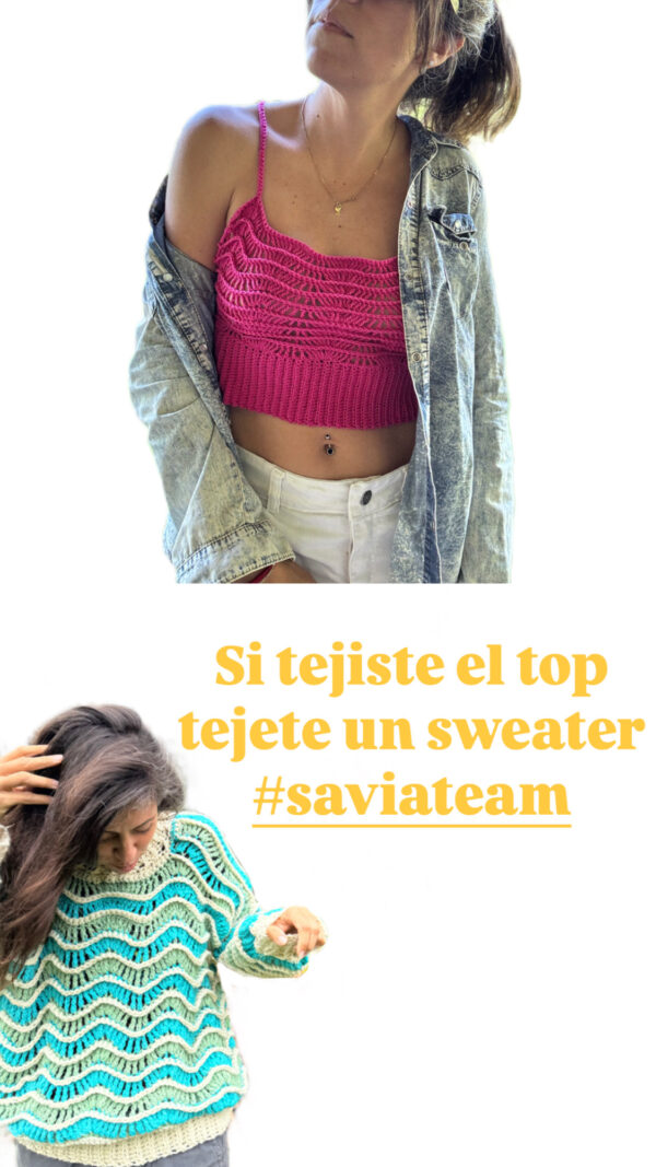 Savia Top - Guía de tejido